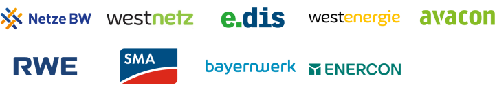 Logos der assoziierten Partner des Projekts.